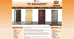 Desktop Screenshot of dekor-ks.com